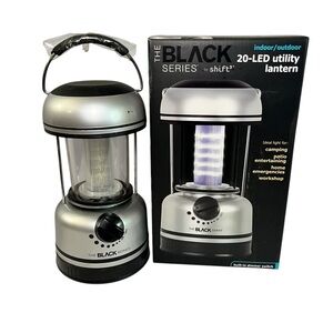 The Black Series 20-LED Utility Lantern by Shift3 Indoor/Outdoor UNTESTED